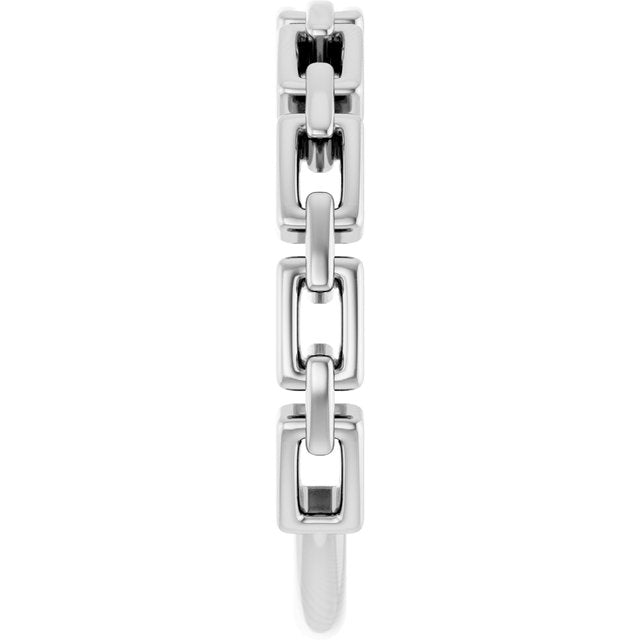 Chain Link Ring (Sterling Silver)