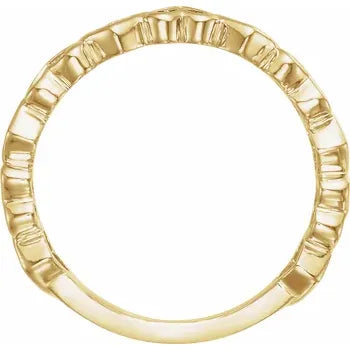 14k Gold Heart Ring