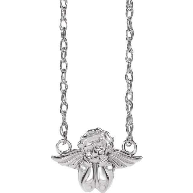 Sweet Cherub Necklace
