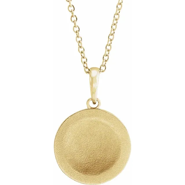Floral Pendant Necklace