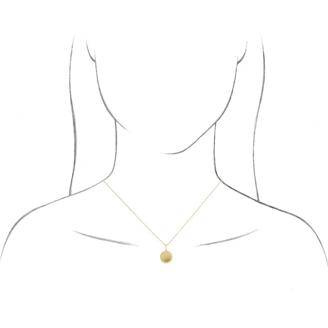 Floral Pendant Necklace