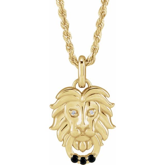 King Judah Lion Necklace (20")