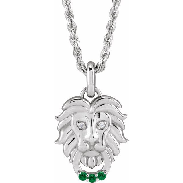 King Judah Lion Necklace (20")