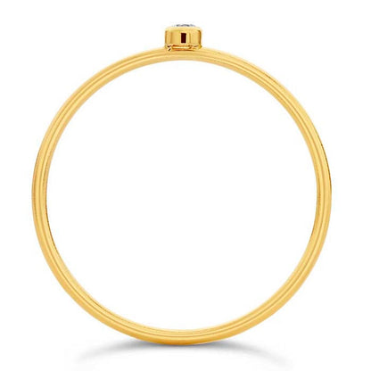 14k Gold Filled CZ Ring