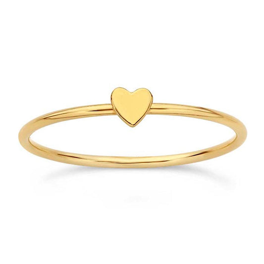 14k Gold-Filled Heart Ring