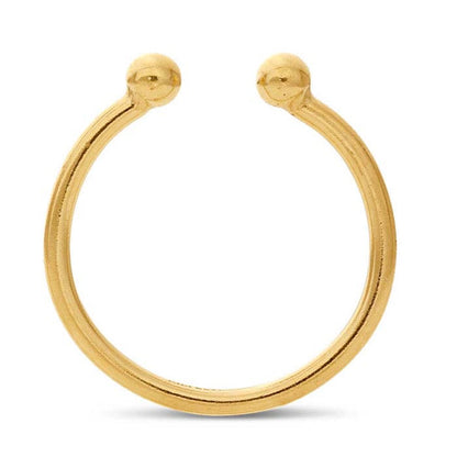 14k Gold-Filled Open Bead Ring