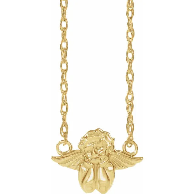 Sweet Cherub Necklace