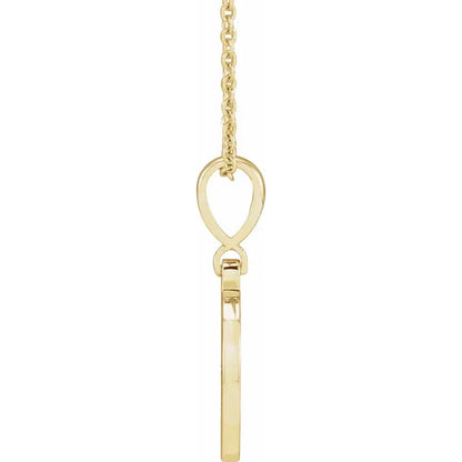 14k Yellow Gold Gigi Floral Necklace
