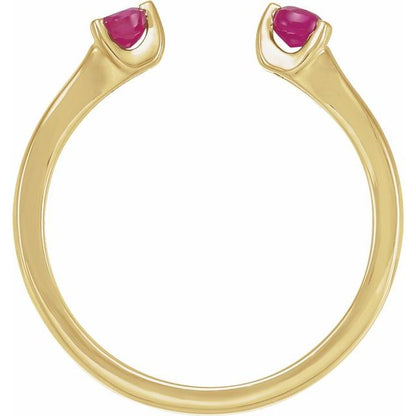 Open Ruby Ring